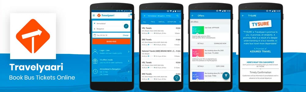 bus travel app in india