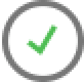 green checked icon