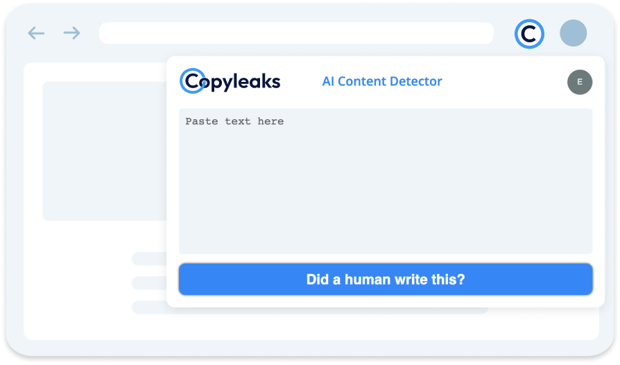 Copyleaks content detector AI