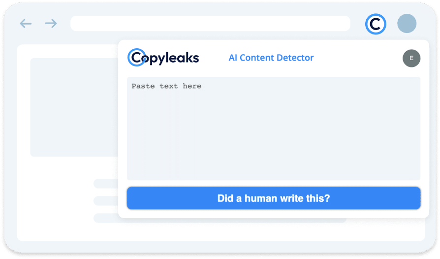 Copyleaks content detector AI