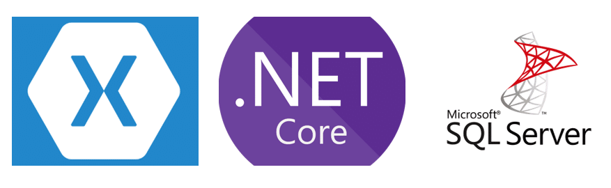 Xamarin + .NET Core + SQL Server