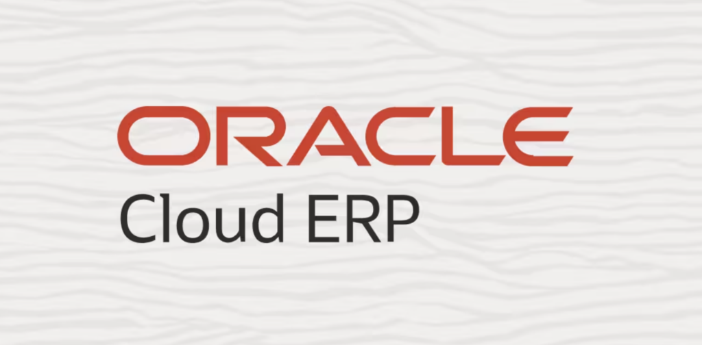 Oracle Cloud Based ERP