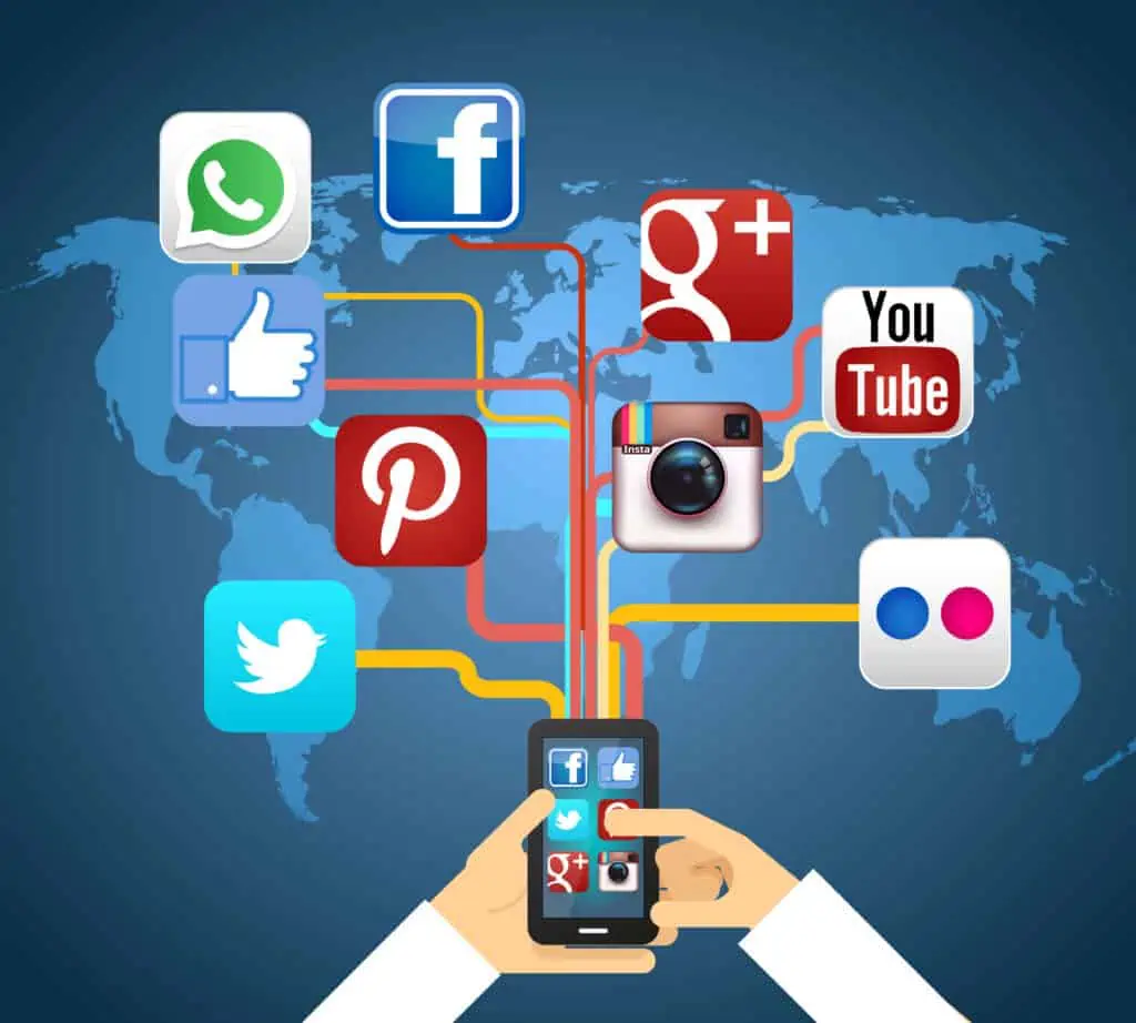 social media - mobile apps 