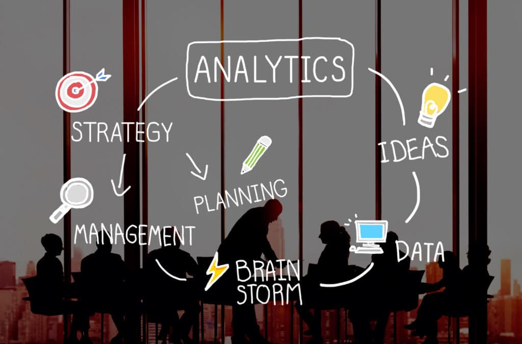 analytics comparison information networking concept
