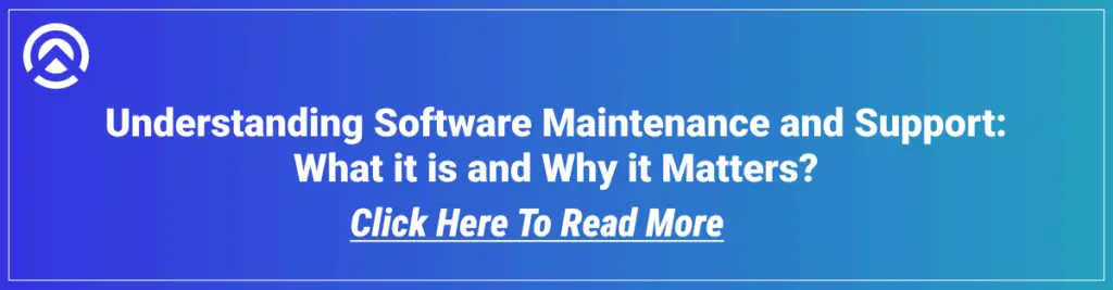 Software Maintenance and Upgrade