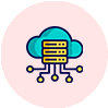 Cloud integration icon