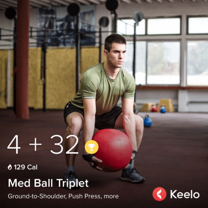 keelo med ball triplet