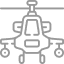 Apache helicopter icon